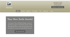 Desktop Screenshot of loftdental.com